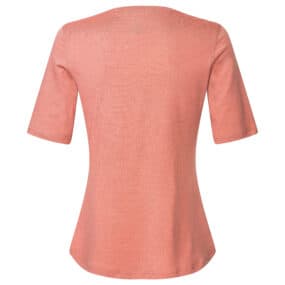 【NONCODE】Fabina Wool Two Tone Frill T-Shirt Fabina Wool Two Tone Frill T-Shirt - 논코드